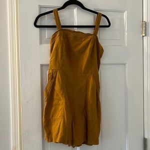 yellow old navy romper